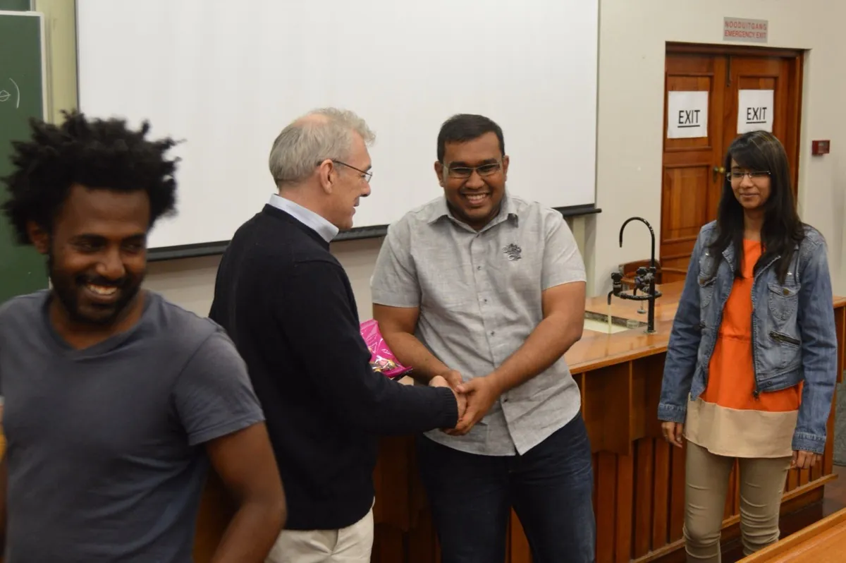 Prof. Alan Heavens at the Bayesian School 2016