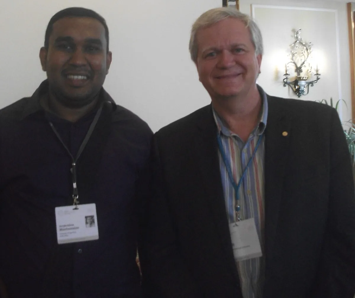 Prof. Brian Schmidt at the Lindau Nobel Laureate Meeting 2016